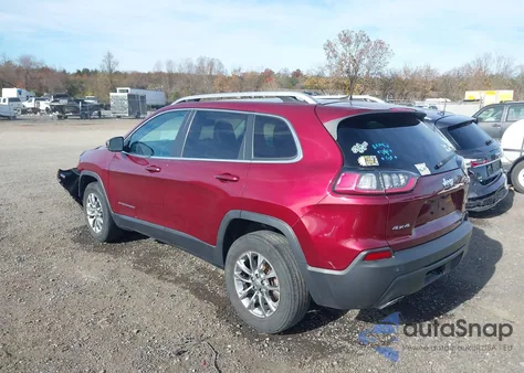2021 Jeep Cherokee Latitude Lux 4X4 из США, поврежденный, VIN 1C4PJMMX8MD151502